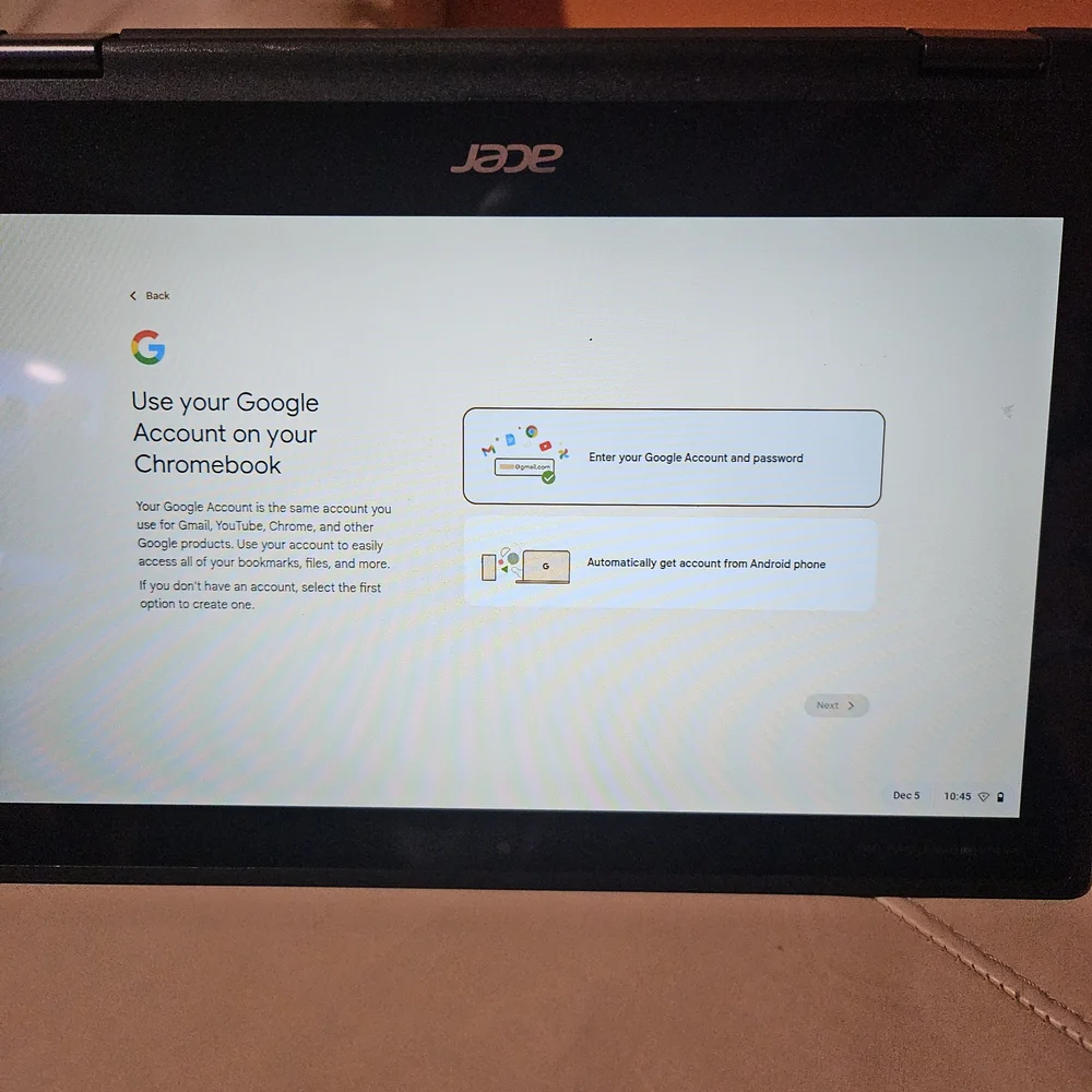 Acer Black Chromebook